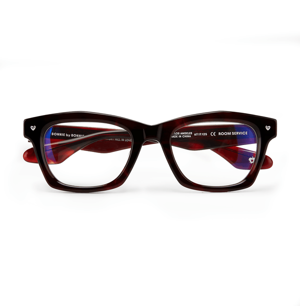 Room Service Optical / Red Tortoise & Blue - Light Lens - Shade Files